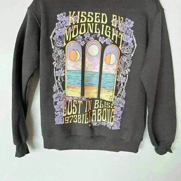 NEW! Billabong Ride In Oversized Graphic Sweatshirt - Picture 3 of 8